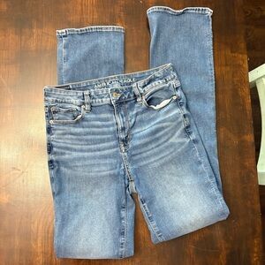 American Eagle high rise skinny kick jeans sz 10 extra long